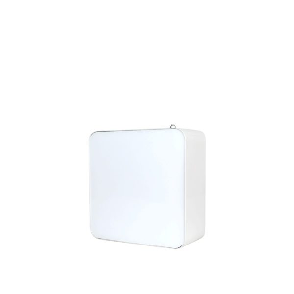 Electric ultrasonic diffuser in alluminium with removable white acrylic panel